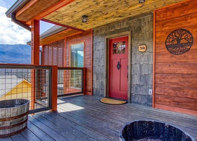 Tennessee Roots By Stony Brook Cabins แกตลิงเบิร์ก ภายนอก รูปภาพ