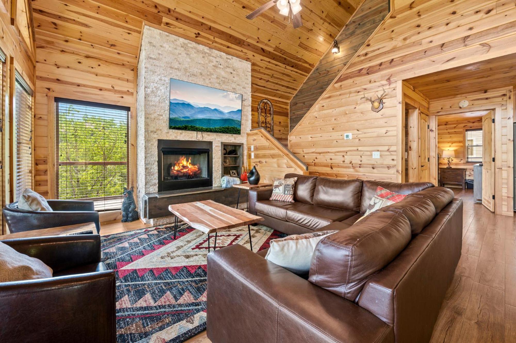 Tennessee Roots By Stony Brook Cabins แกตลิงเบิร์ก ภายนอก รูปภาพ