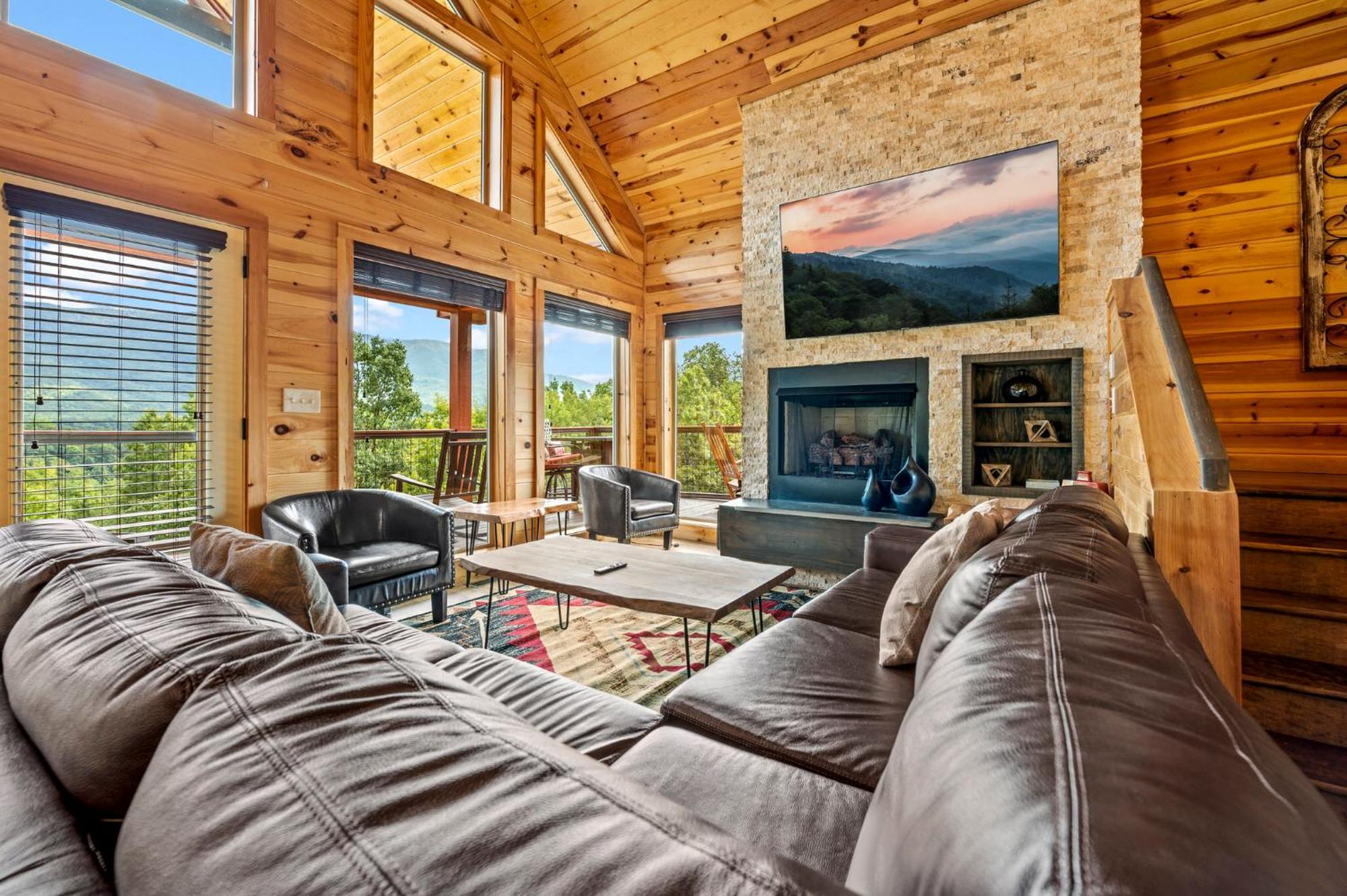 Tennessee Roots By Stony Brook Cabins แกตลิงเบิร์ก ภายนอก รูปภาพ