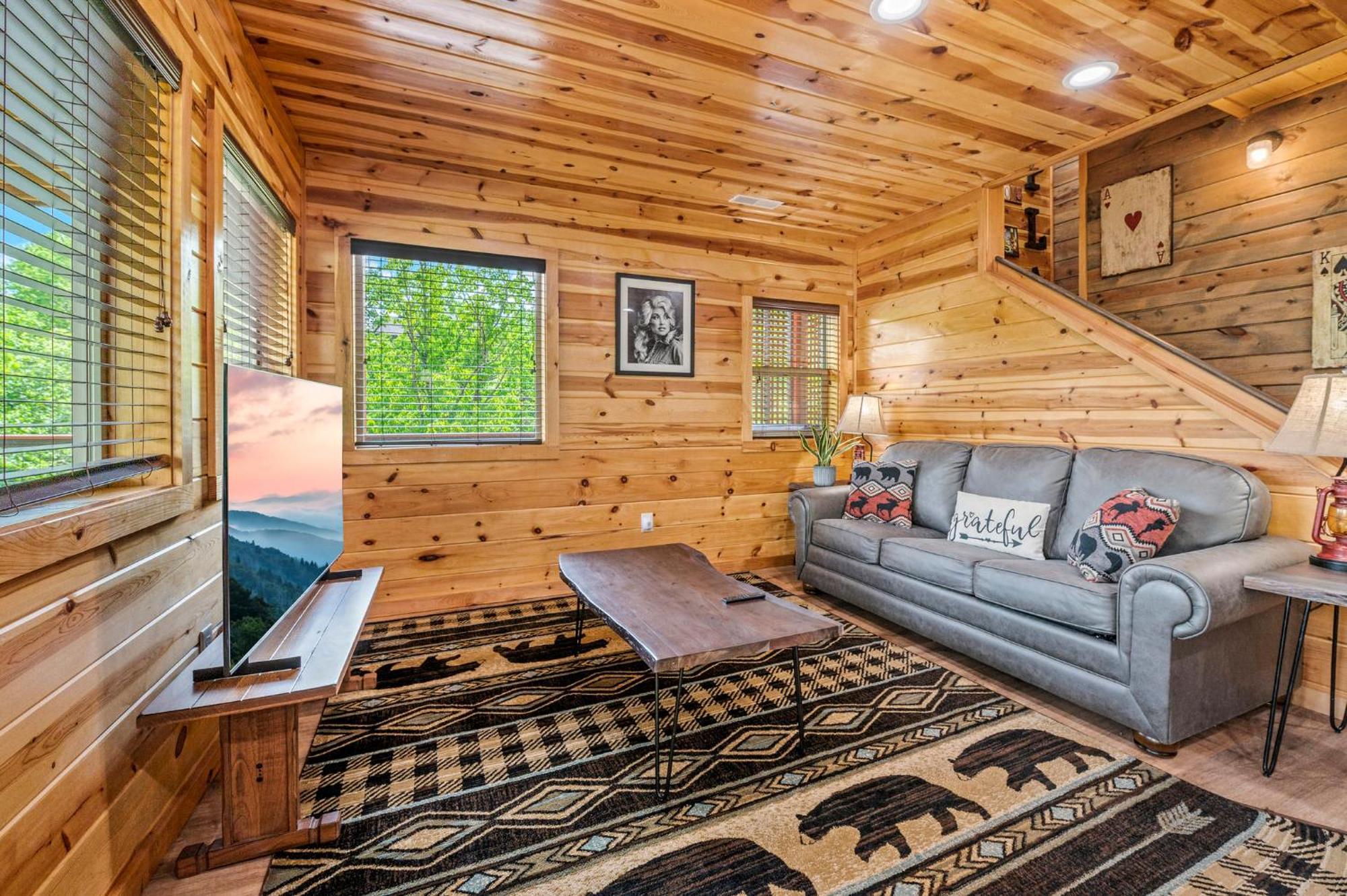 Tennessee Roots By Stony Brook Cabins แกตลิงเบิร์ก ภายนอก รูปภาพ
